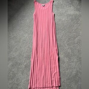 Elizabeth and James Sleeveless Pink Maxi Dress